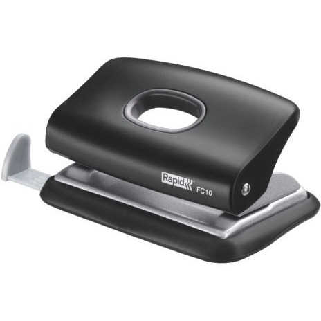 Dziurkacz mini RAPID FC10 24-26/6 10kartek czarny 23638501