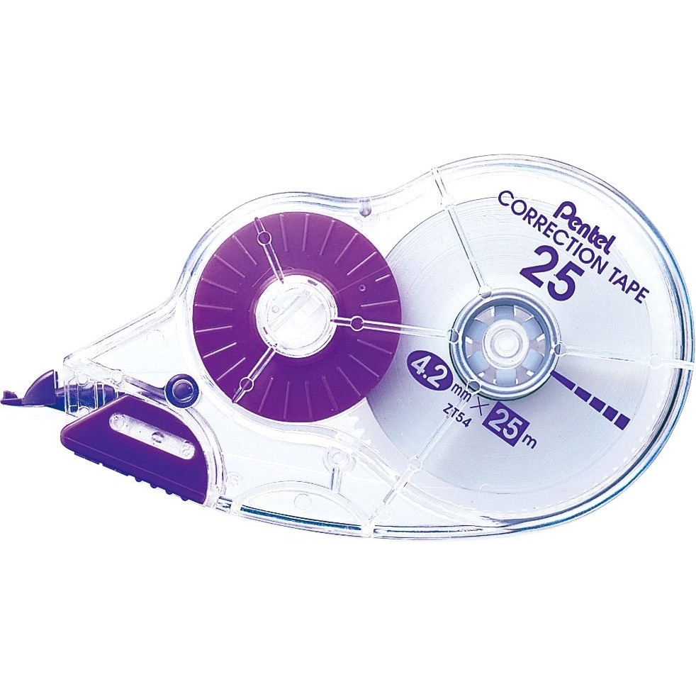 Korektor w taśmie PENTEL ZT54 4.2mm x 25m RECYCOLOGY