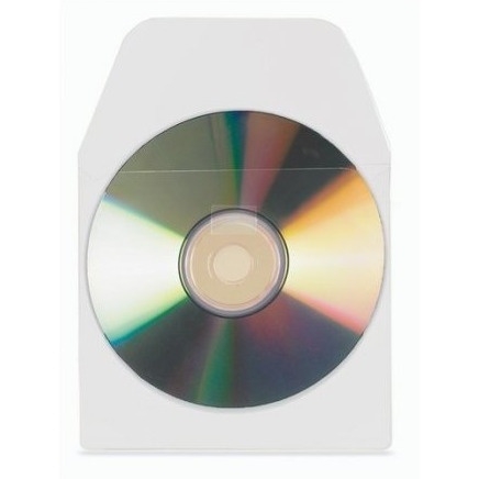 Samoprzylepna kieszeń na CD z zamknięciem 3L 127x127mm 6832-10 3L