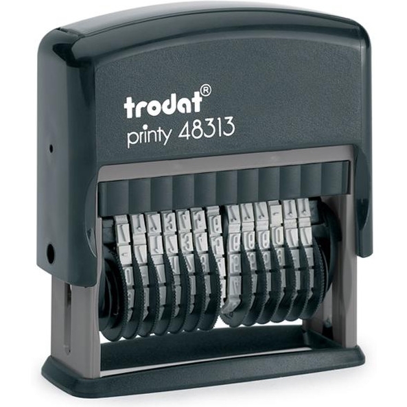 Numerator PRINTY 48313 13/3,8mm TRODAT SAMOTUSZUJĄCY