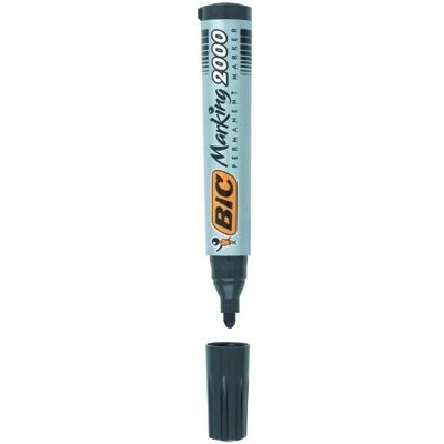 Marker BIC permanentny ECO 2000 mix 4 kolorów okrągła końcówka 8209112