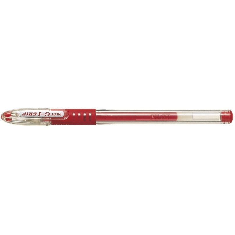 Pióro żelowe PILOT G1 GRIP czerwony PIBLGP-G1-5R