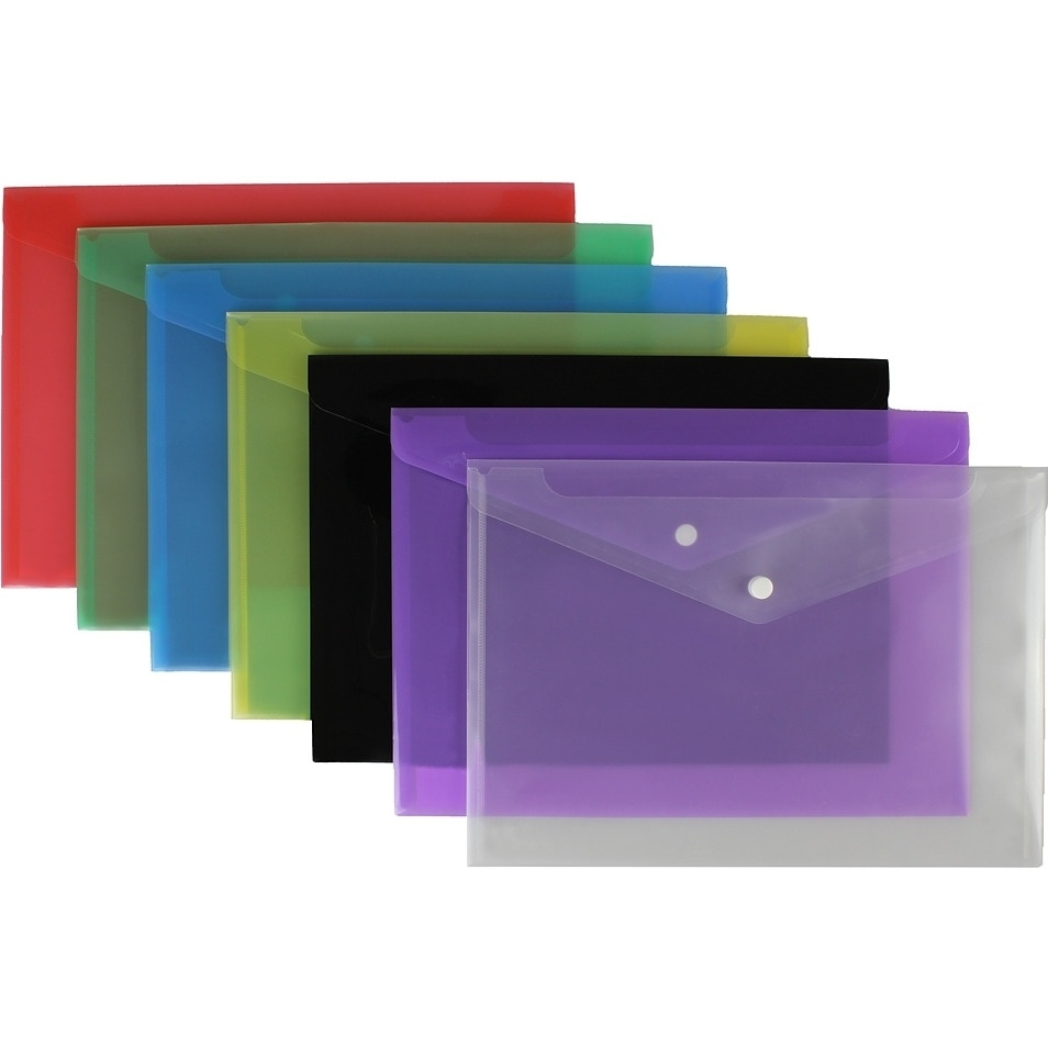 Teczka kopertowa A5 SATYNA mix BIURFOL TKS-02-00 (12szt.)