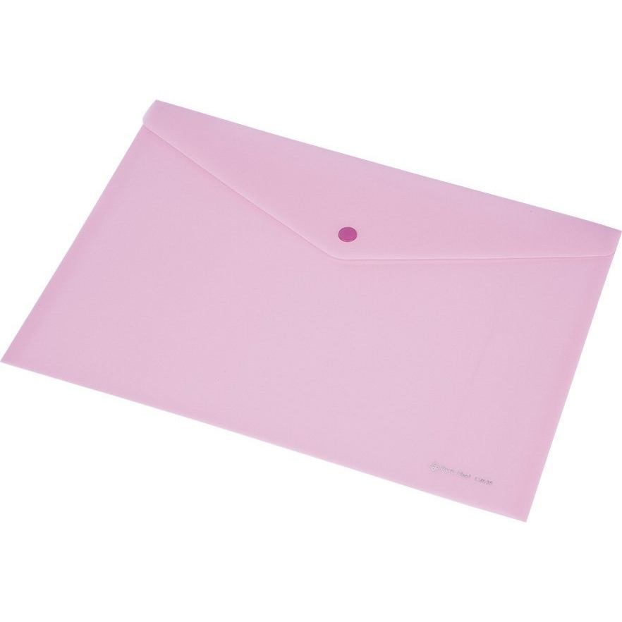 Teczka kop.DL FOKUS przezroczysta różowa 0410-0037-13 Panta Plast