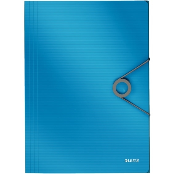 Teczka z gumką PP LEITZ SOLID A4 jasnoniebieska 45631030