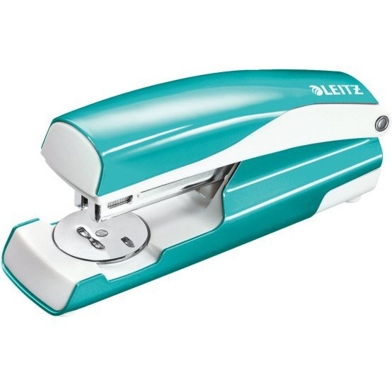 Zszywacz 55021 WOW 24-26/6 30k turkusowy średni metalowy 55021051 LEITZ