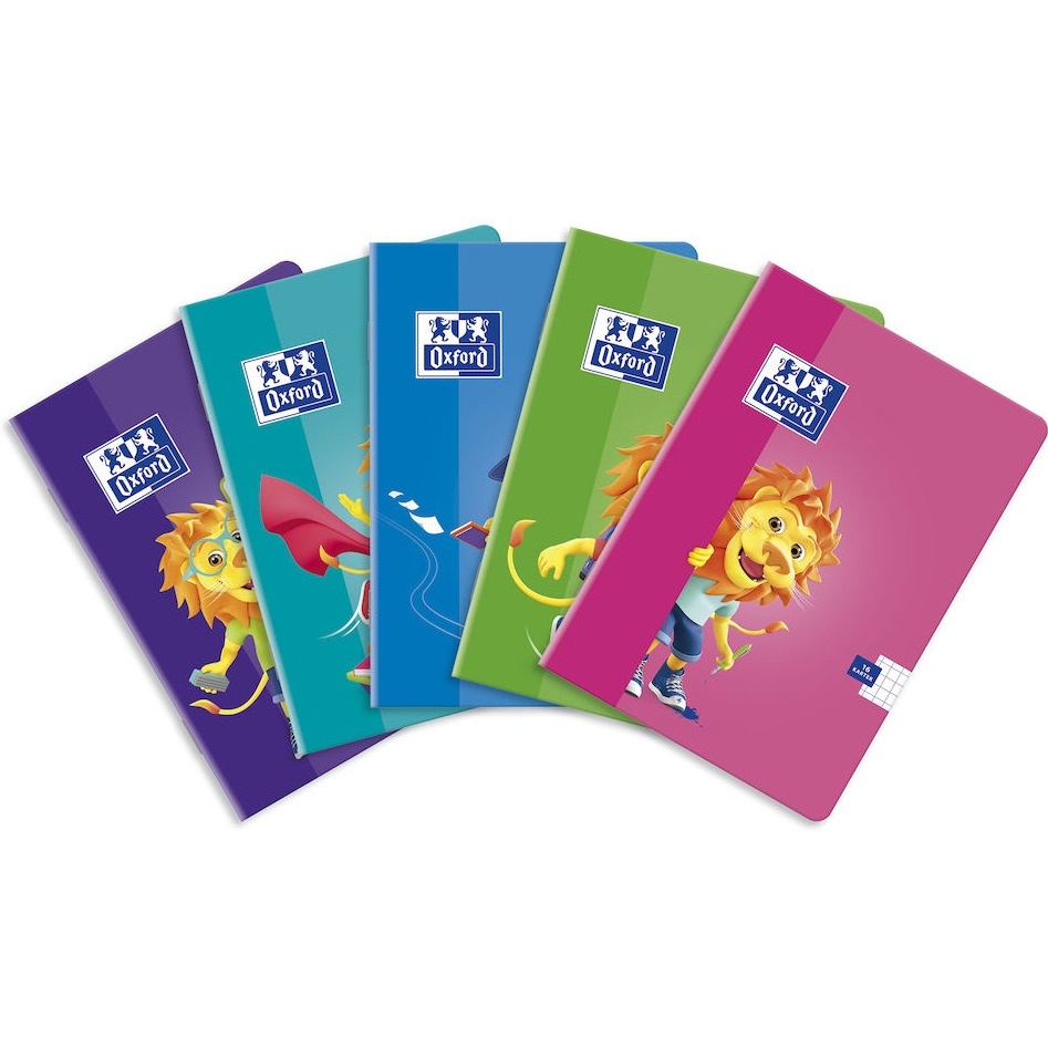 Zeszyt A5 16k 3-linia kolor LION 100302274/400106954