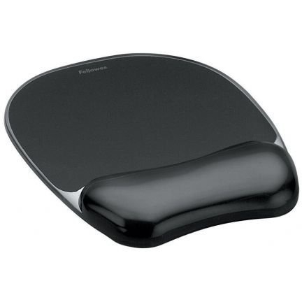 Podkładka Crystal pod mysz i nadgarstek czarna FELLOWES 9112101