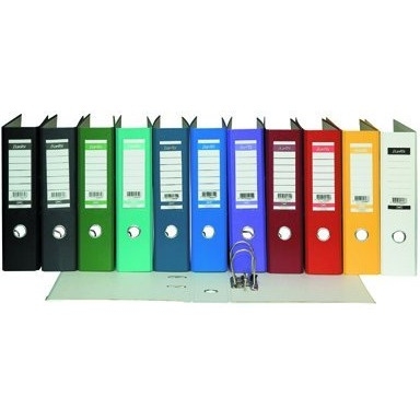 Segregator BANTEX A4/50mm żółty z szyną 100551798