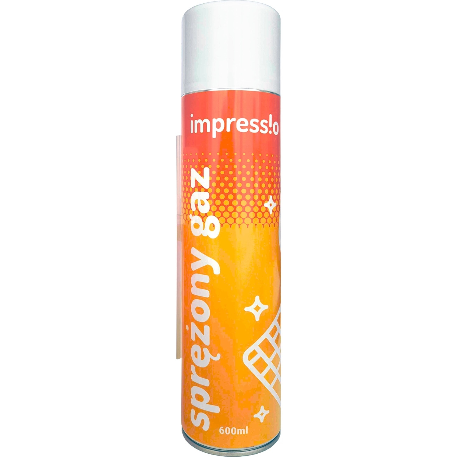 Sprężone powietrze/Sprężony gaz IMPRESSIO (IMY-SP600) 600ml spray
