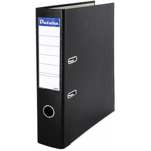 Segregator ekonomiczny DATURA/NATUNA A4/75mm czarny (20963)