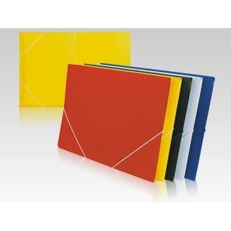 Teczka z gum.wąska PP czarna BIURFOL TG-01-05
