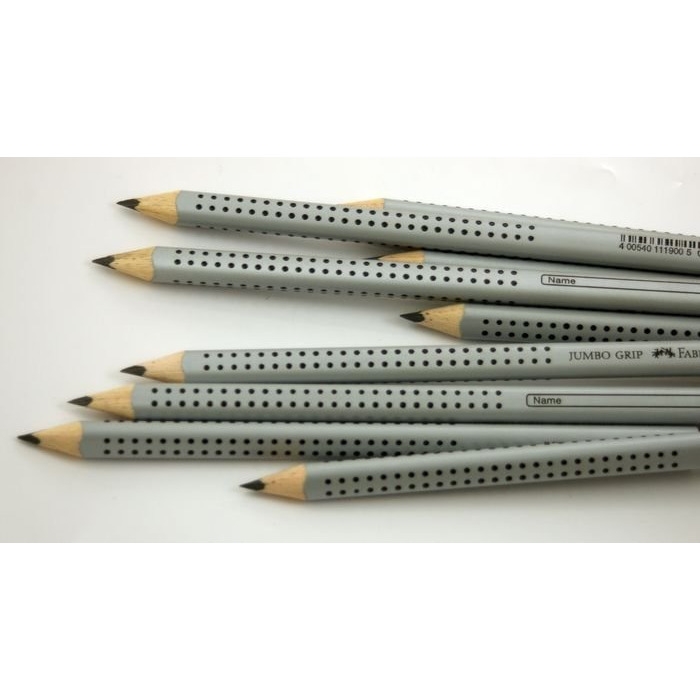 Ołówek JUMBO GRIP(12)do nauki pisania B FC111900 FABER CASTEL