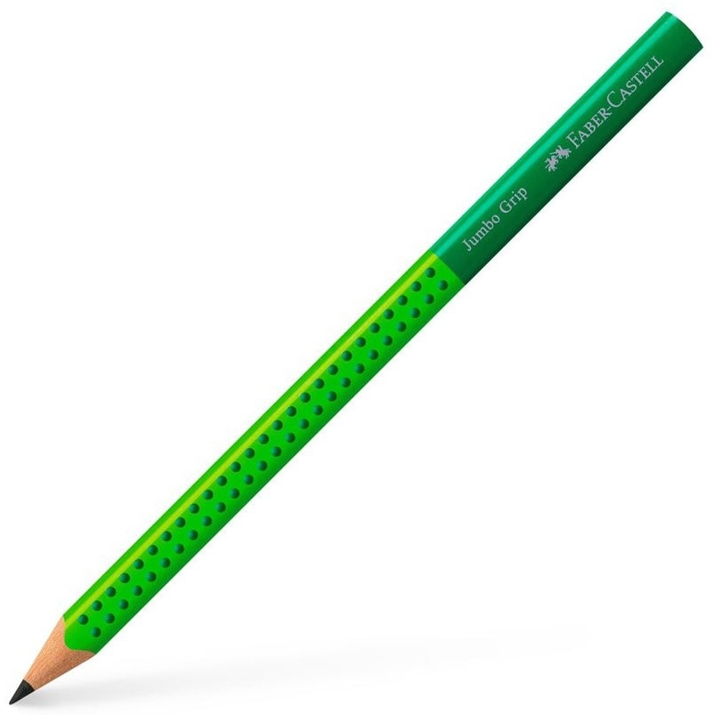 Ołówek JUMBO GRIP TWO TONE zielony 111932 FC FABER-CASTELL
