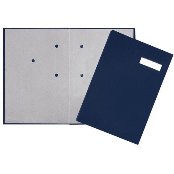 Teczka do podpisu 20-częściowa granatowa PP P2419222 DURABLE