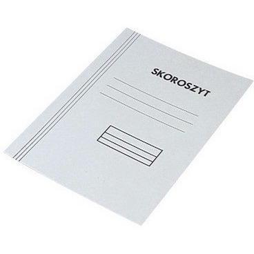 Skoroszyt zwykły A4 biały 350g(50szt) KIEL-TECH 66x94
