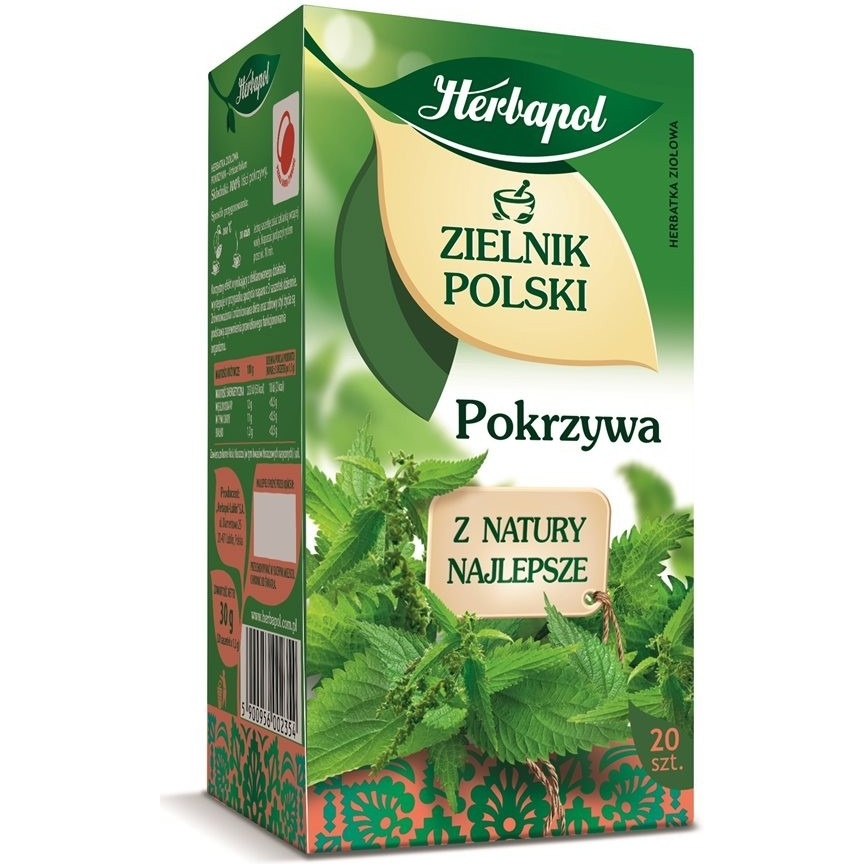Herbata HERBAPOL ZIELNIK POLSKI pokrzywa (20 torebek)