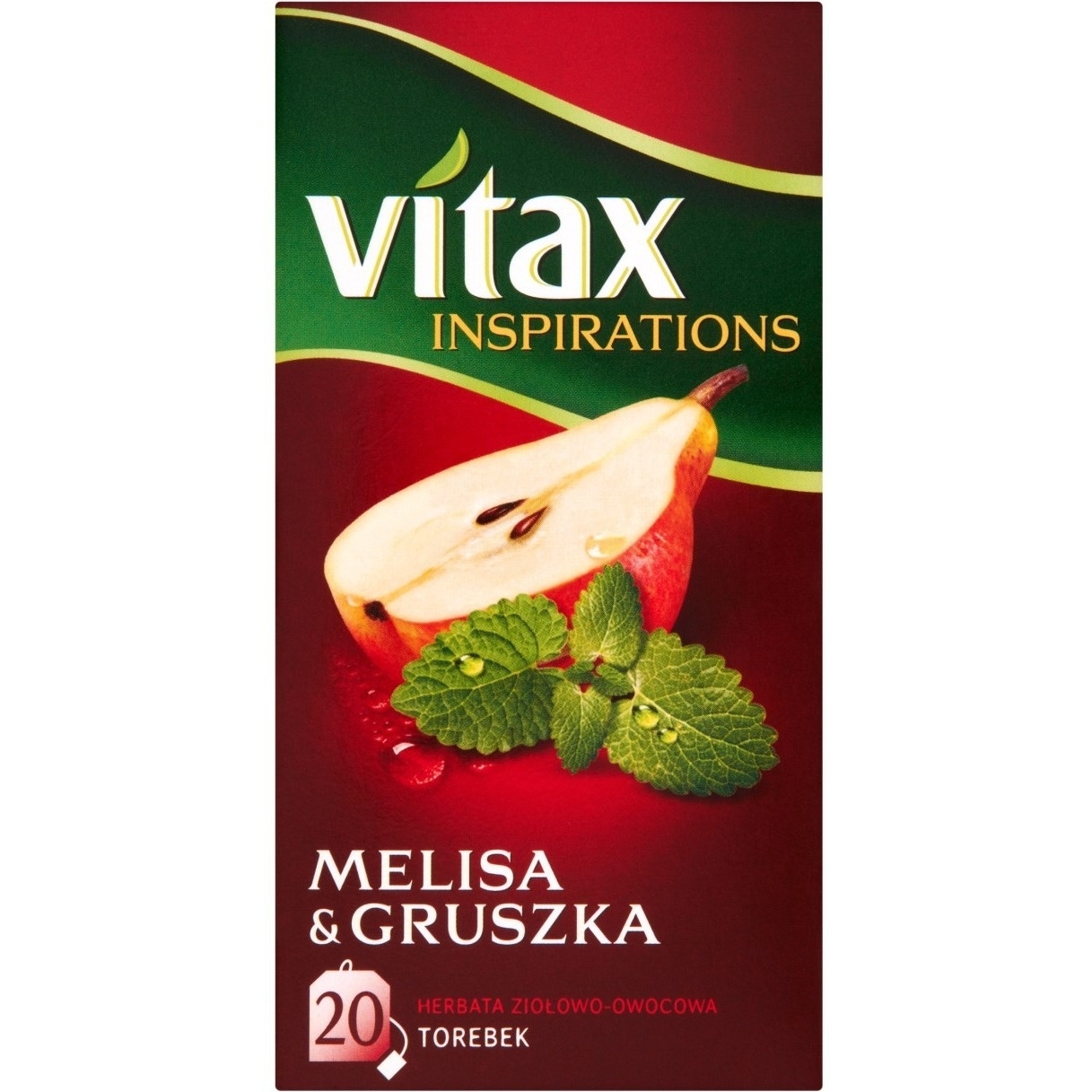 Herbata VITAX INSPIRATIONS (20 saszetek) Melisa&Gruszka 40g zawieszka