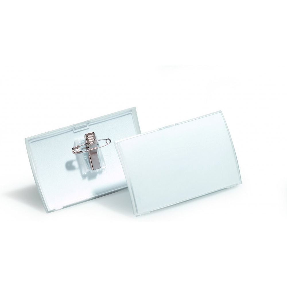 Identyfikator CLICK FOLD 54x90mm z kombi klipem (25szt.) DURABLE 8214-19