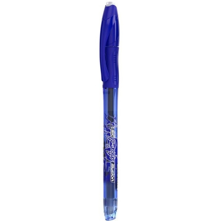Pióro żelowe ścieralne GELOCITY ILLUSION niebieski BCL 943440 BIC