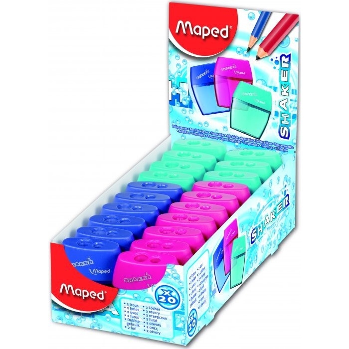 Temperówka SHAKER 2 z 2 otworami 534755 MAPED