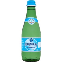 Woda mineralna STAROPOLANKA 0,33l (12) lekko gazowana szkło bezzwrotna