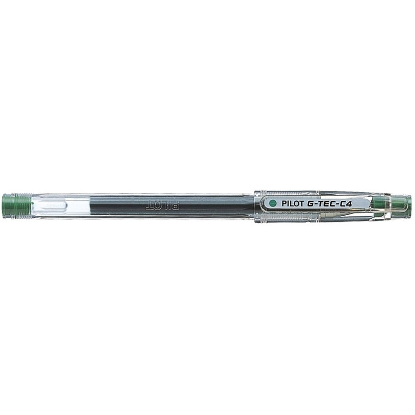 Pióro żelowe G-TEC-C4 zielone PILOT PIBL-GC4G