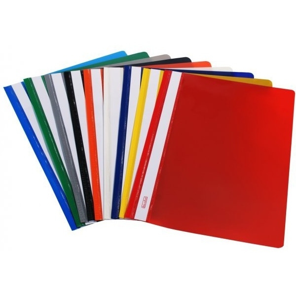 Skoroszyt A4 twardy SH-00-07 siwy BIURFOL (10sztuk)