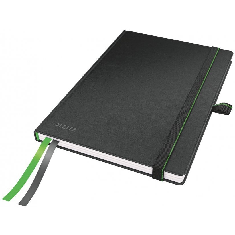 Notatnik LEITZ Complete A5 80k czarny w kratkę 44770095