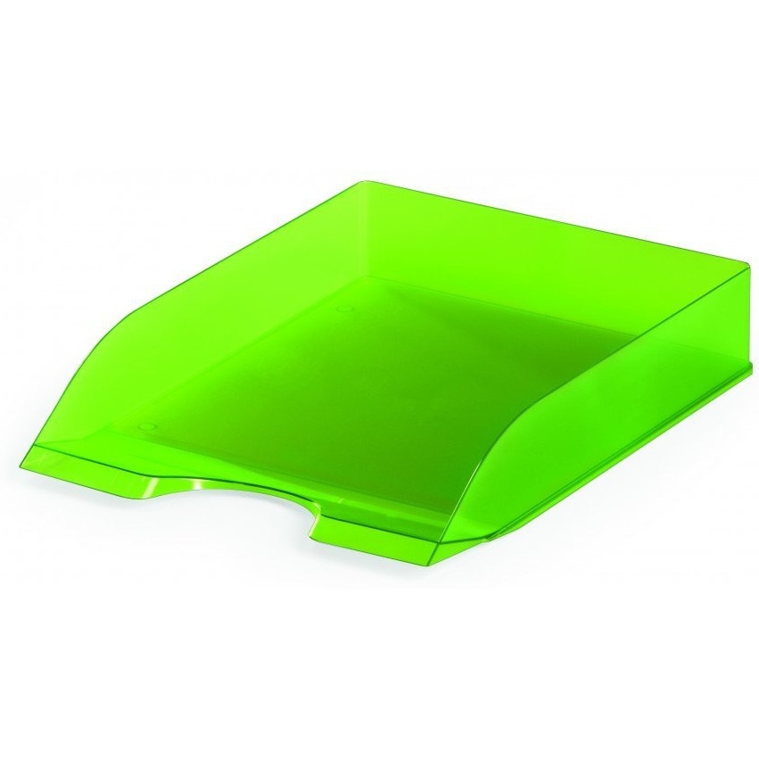 Półka na dokumenty A4 jasnozielona przezroczysta 1701673017 DURABLE BASIC