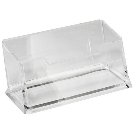 Przybornik na wizytówki K-057 transparentny 009112 LEVIATAN
