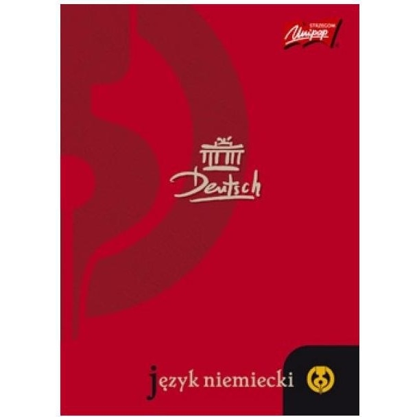 Brulion A5 96K twarda oprawa J. NIEMIECKI UNIPAP