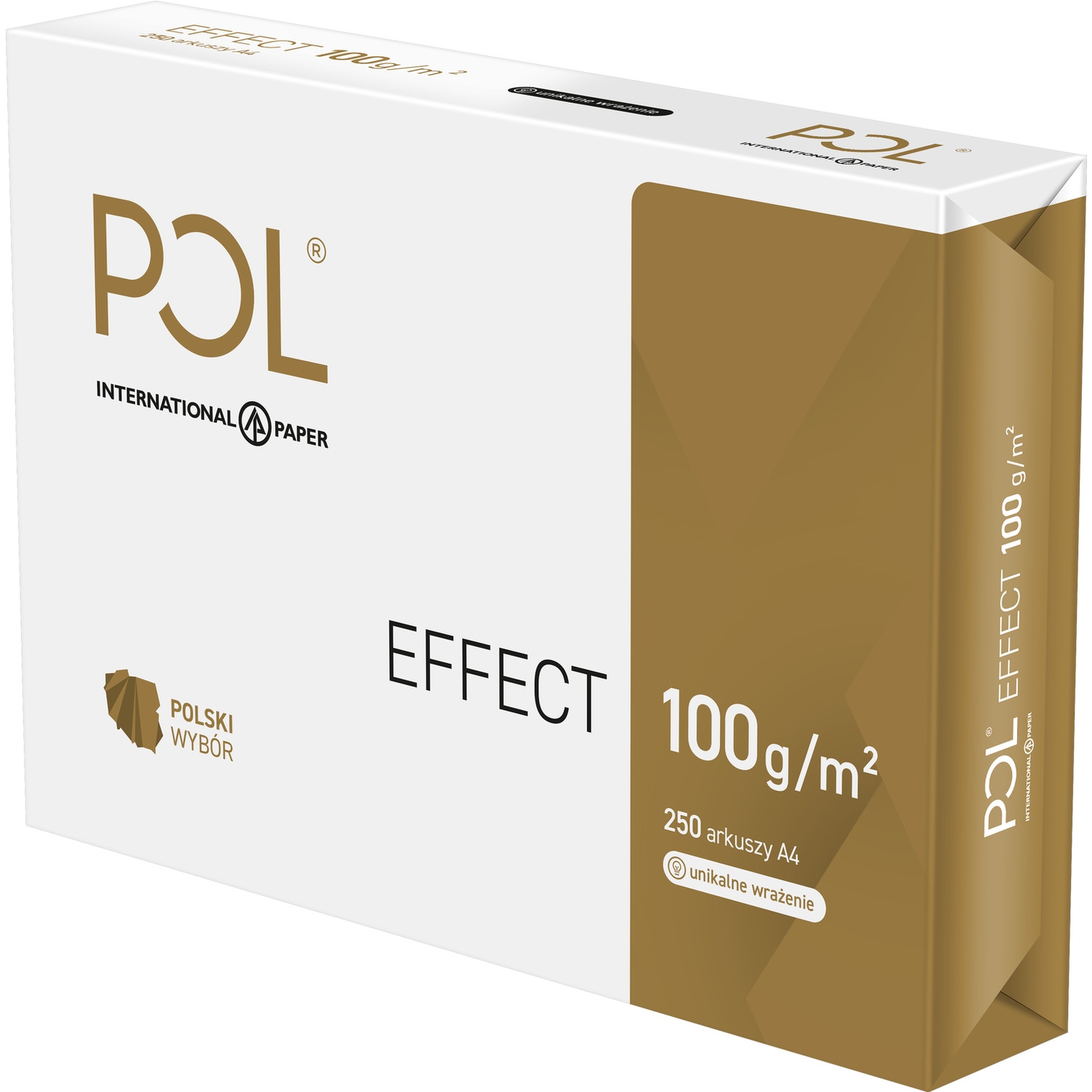 Papier xero A4 100g POLEFFECT 250ark