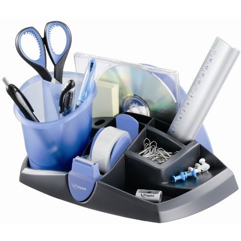 Przybornik na biurko MAPED ESSENTIALS czarny 751212
