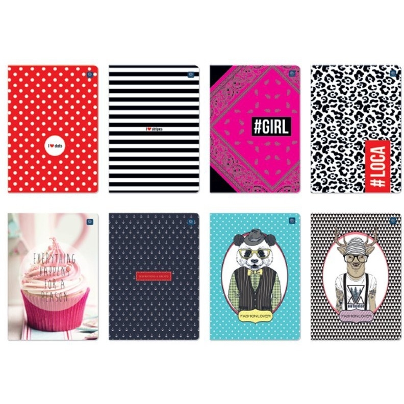 Zeszyt A5 16k 3-linia /202/204/205 INTERDRUK