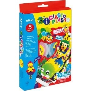 CiastoPlasto AMOS IC6PAL - 5 kolorów+akcesoria 170-1022