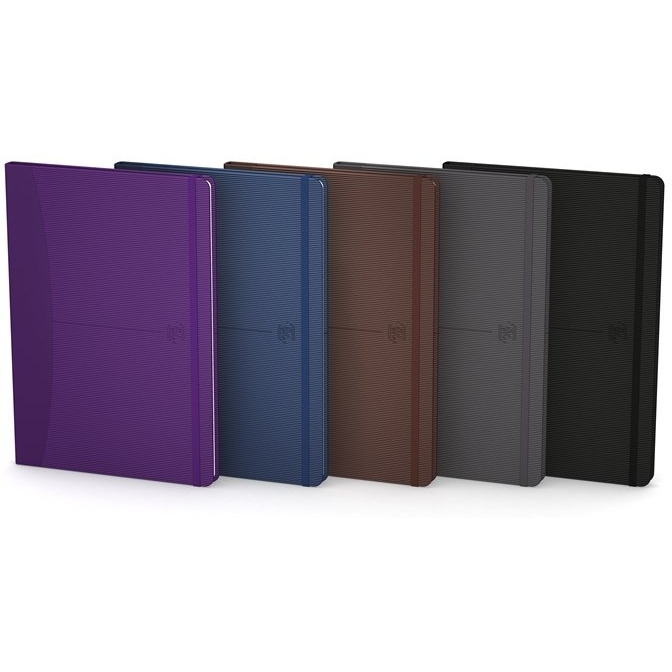 Notatnik OXFORD SIGNATURE B5 18x25 80k 90g męskie kol.kratka 100735215