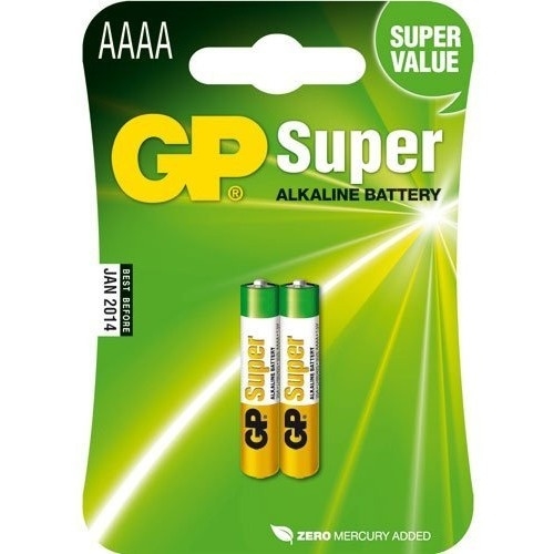 Bateria alkaliczna GP AAAA/LR61/25A/LR8D425 1.5V GPPCA025A015