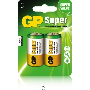 Bateria alkaliczna GP Super C/LR14 (2szt) 1,5V GPPCA14AS003