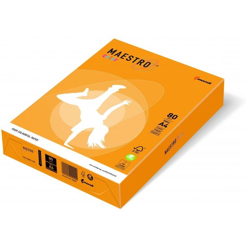 Papier xero MAESTRO COLOR A4 80g AG10 złota patyna