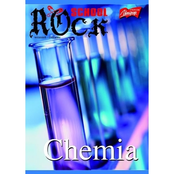 Zeszyt A5 60k kr. L CHEMIA laminowany kratka UNIPAP