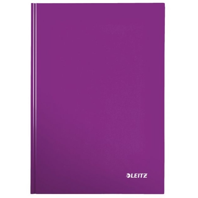 Zeszyt LEITZ WOW A4 80mm okładka miękka fioletowy 46261162