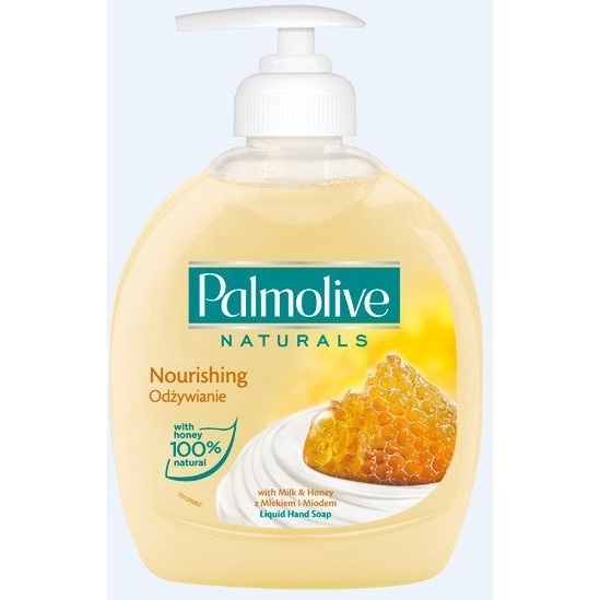 Mydło w płynie z dozownikiem PALMOLIVE 300 ml mleko i miód 13026