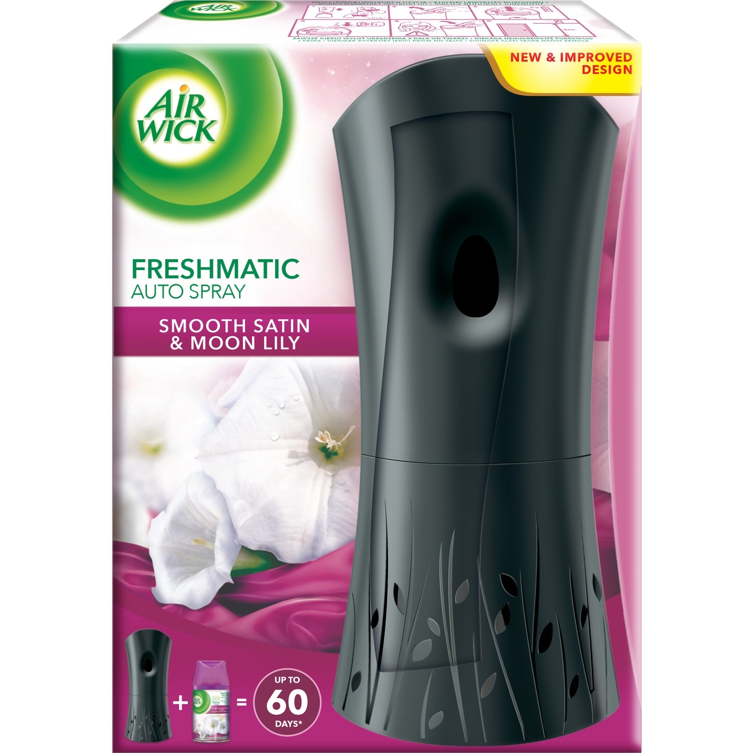 Odświeżacz AIR WICK Freshmatic Księżycowa Lilia Otulona Satyną 250ml