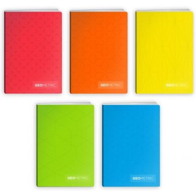 Zeszyt A5 32k kratka GEOMETRIC EL-M4-032-KA5