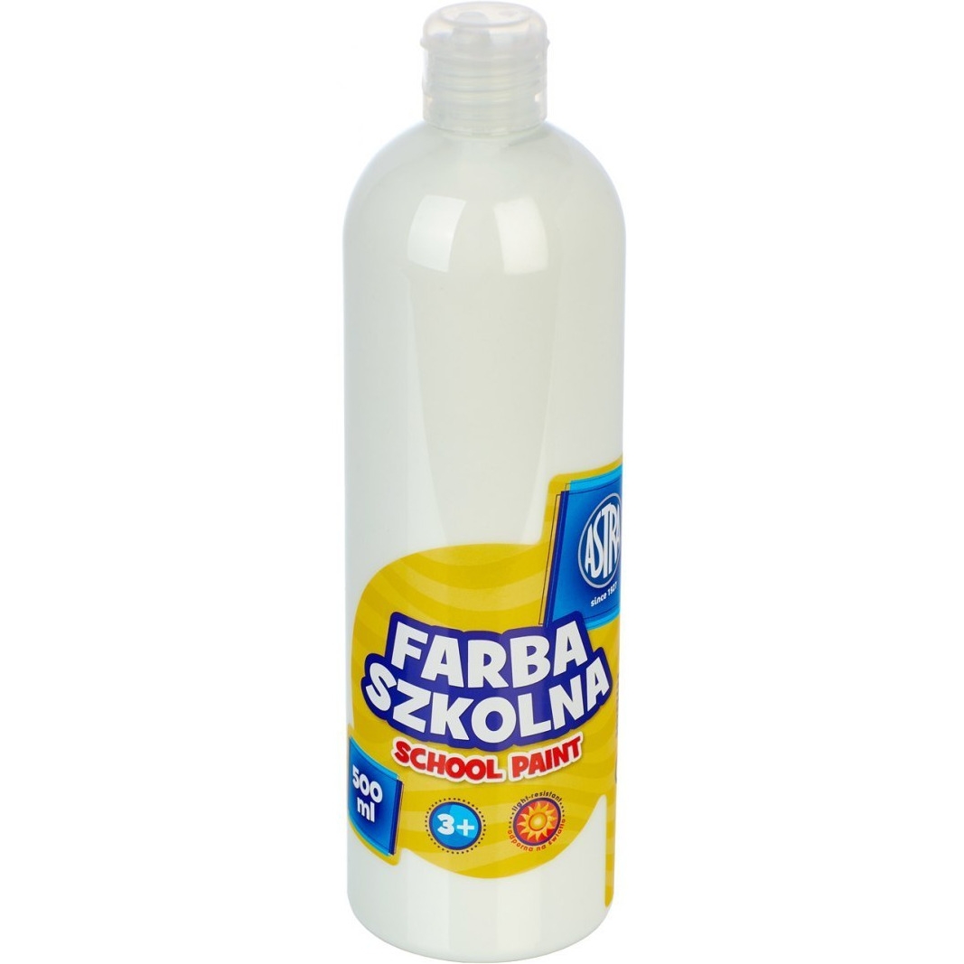 Farba szkolna 0.5l biała ASTRA 83410904