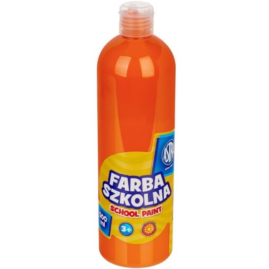Farba szkolna 0.5l pomarańczowa 301112007 ASTRA