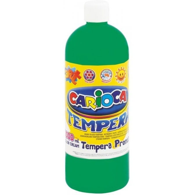 Farba CARIOCA TEMPERA 1000ml zielony (ko03/12) 170-1450