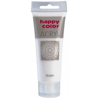 Farba akrylowa 75ml biel tytanowa HA 7370 0075-0 Happy Color