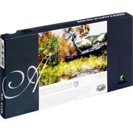 Farby akrylowe 812b - 12 kolorów MARIES 12ml 170-1910